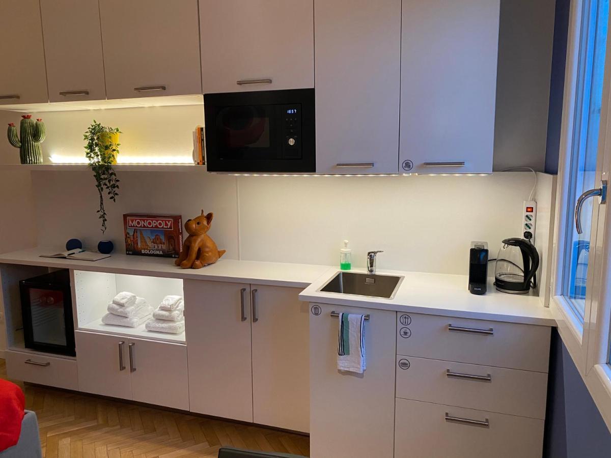Tra Le Torri B&B - Ampia Stanza Privata In Appartamento Con Bagno Privato Accessibile Da Corridoio Bolonia Zewnętrze zdjęcie